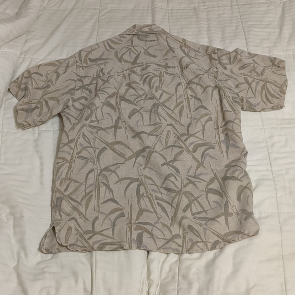 𝅺GEOFFREY Beene linen blend shirt - Picture 6 of 9